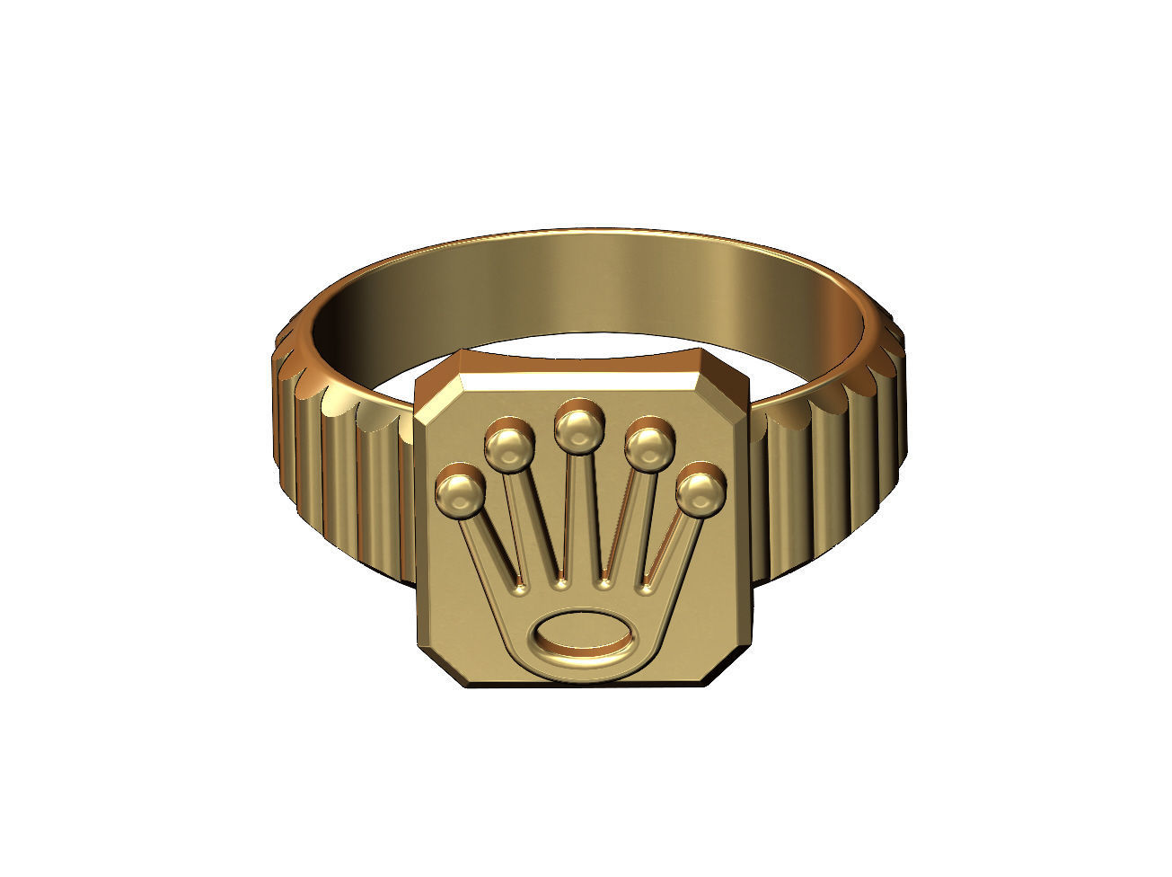  Печатка Rolex с прямоугольным дизайном